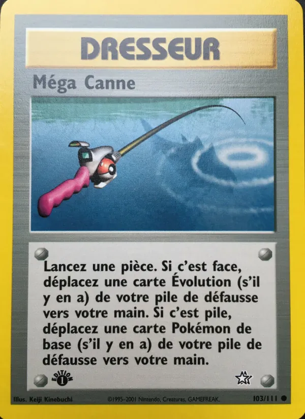 Carte Méga Canne 103/111 – Neo Genesis