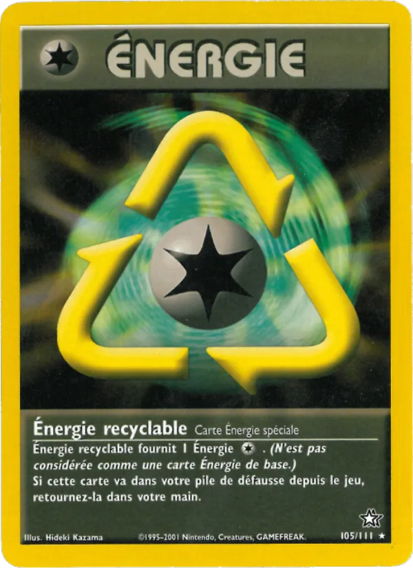 Carte Énergie recyclable 105/111 – Neo Genesis