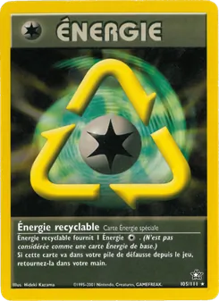 Carte Énergie recyclable 105/111 – Neo Genesis