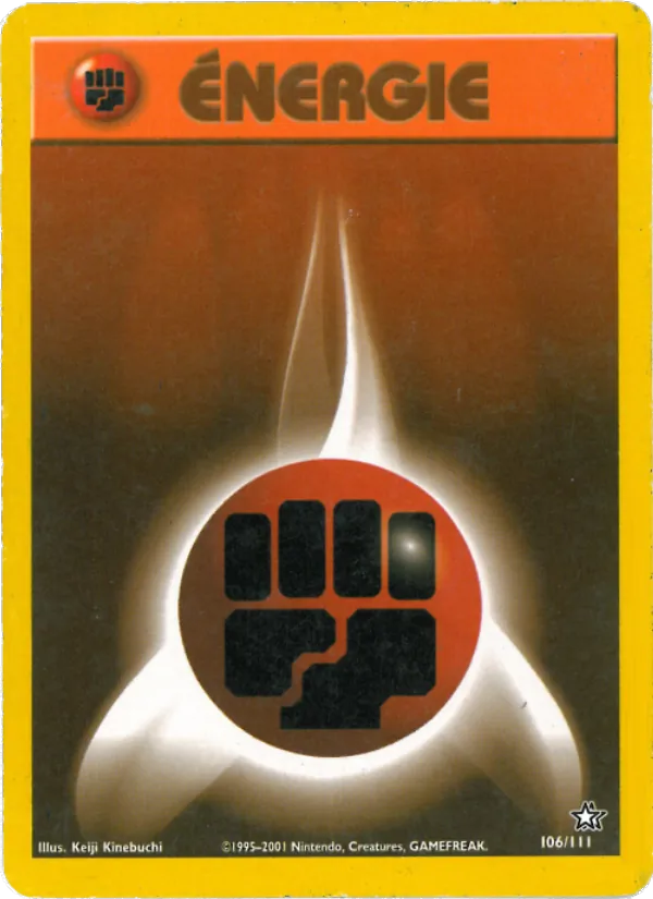 Carte Énergie Combat 106/111 – Neo Genesis