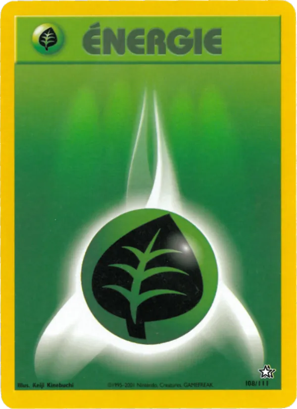 Carte Énergie Plante 108/111 – Neo Genesis
