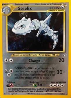Carte Steelix 15/111 – Neo Genesis