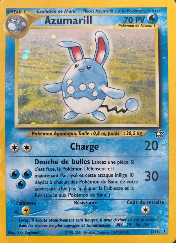Carte Azumarill 2/111 – Neo Genesis