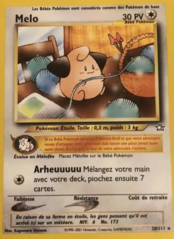 Carte Mélo 20/111 – Neo Genesis