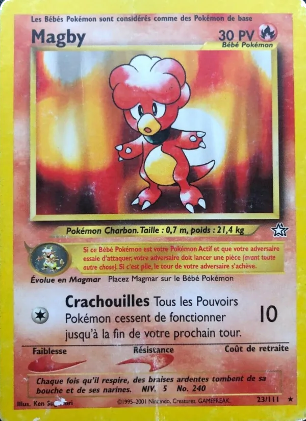 Carte Magby 23/111 – Neo Genesis