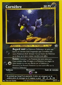 Carte Cornèbre 24/111 – Neo Genesis