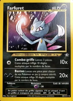 Carte Farfuret 25/111 – Neo Genesis