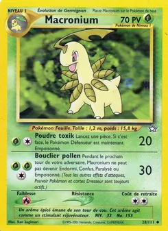 Carte Macronium 28/111 – Neo Genesis