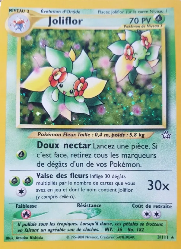 Carte Joliflor 3/111 – Neo Genesis