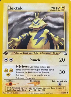 Carte Élektek 33/111 – Neo Genesis