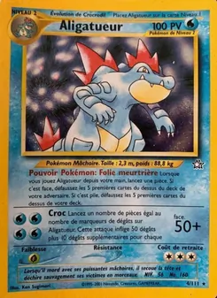 Carte Aligatueur 4/111 – Neo Genesis