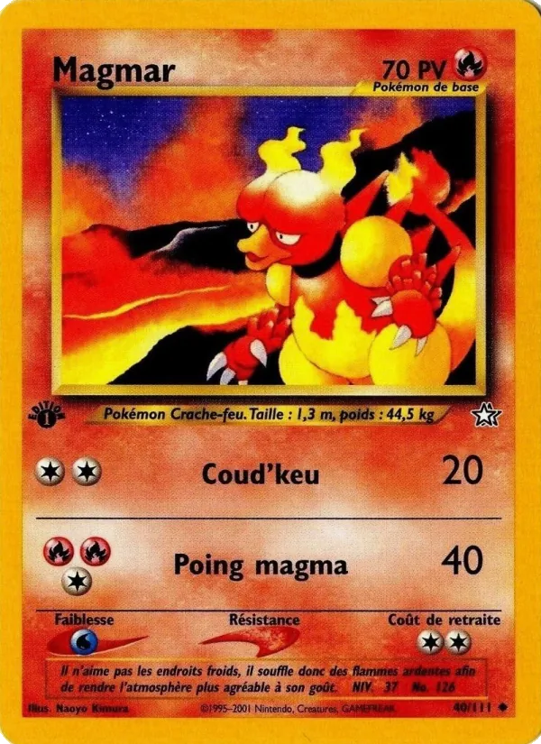 Carte Magmar 40/111 – Neo Genesis