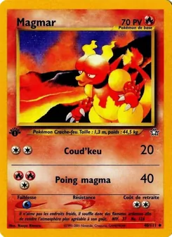 Carte Magmar 40/111 – Neo Genesis