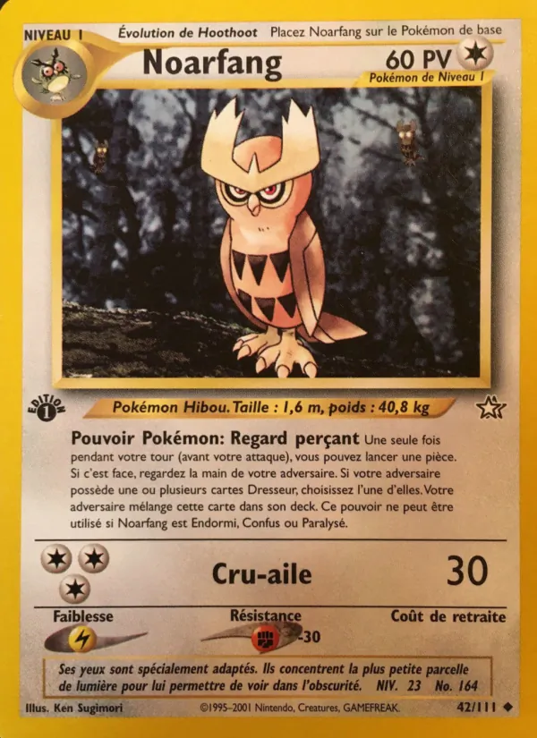 Carte Noarfang 42/111 – Neo Genesis