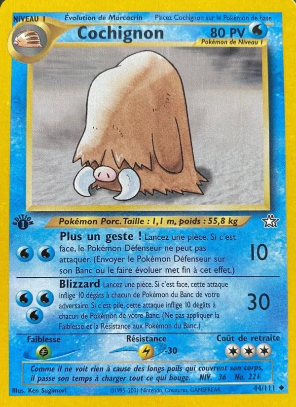 Carte Cochignon 44/111 – Neo Genesis