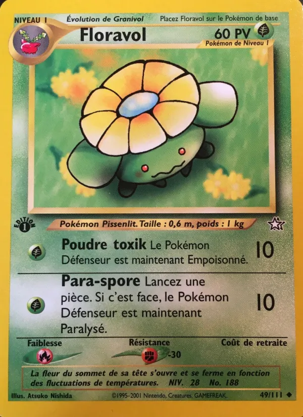 Carte Floravol 49/111 – Neo Genesis