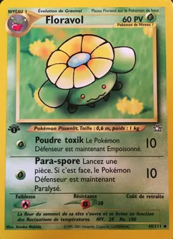 Carte Floravol 49/111 – Neo Genesis