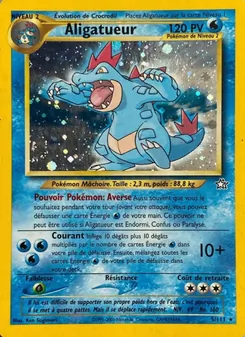 Carte Aligatueur 5/111 – Neo Genesis