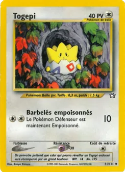 Carte Togepi 51/111 – Neo Genesis