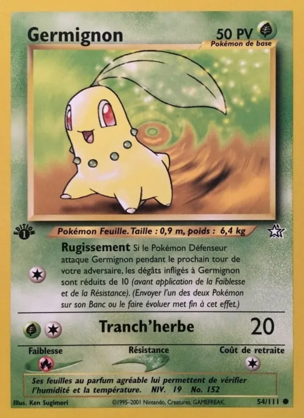 Carte Germignon 54/111 – Neo Genesis