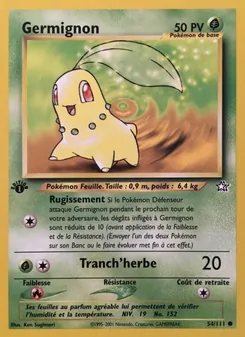 Carte Germignon 54/111 – Neo Genesis