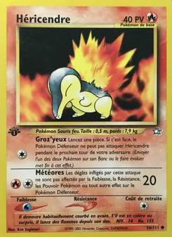 Carte Héricendre 56/111 – Neo Genesis