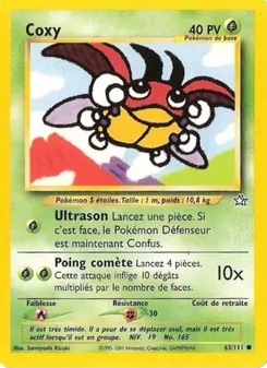 Carte Coxy 63/111 – Neo Genesis