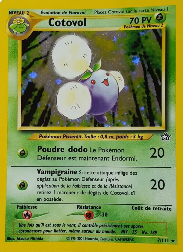 Carte Cotovol 7/111 – Neo Genesis