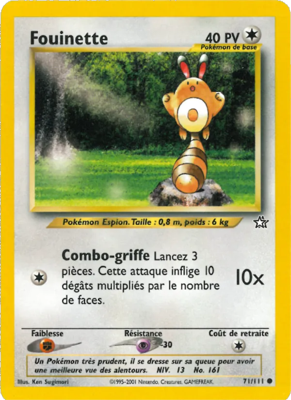 Carte Fouinette 71/111 – Neo Genesis