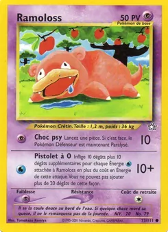 Carte Ramoloss 73/111 – Neo Genesis