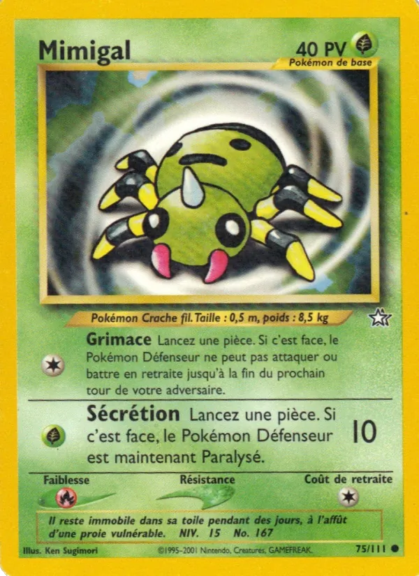 Carte Mimigal 75/111 – Neo Genesis