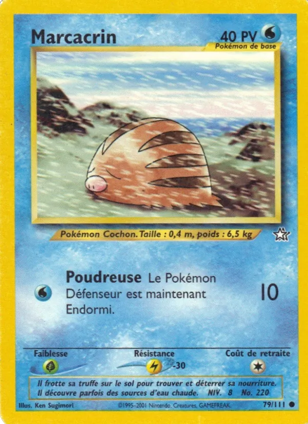 Carte Marcacrin 79/111 – Neo Genesis