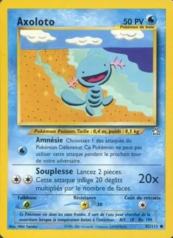 Carte Axoloto 82/111 – Neo Genesis