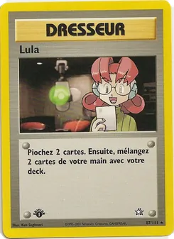 Carte Lula 87/111 – Neo Genesis