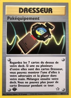 Carte Pokéquipement 88/111 – Neo Genesis