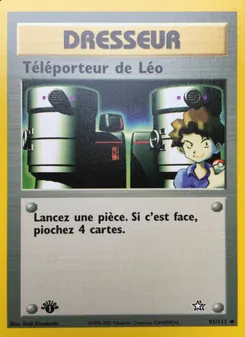 Carte Téléporteur de Léo 91/111 – Neo Genesis