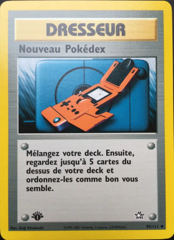 Carte Nouveau Pokédex 95/111 – Neo Genesis