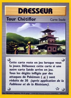 Carte Tour Chétiflor 97/111 – Neo Genesis