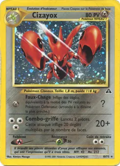 Carte Cizayox 10/75 – Neo Discovery