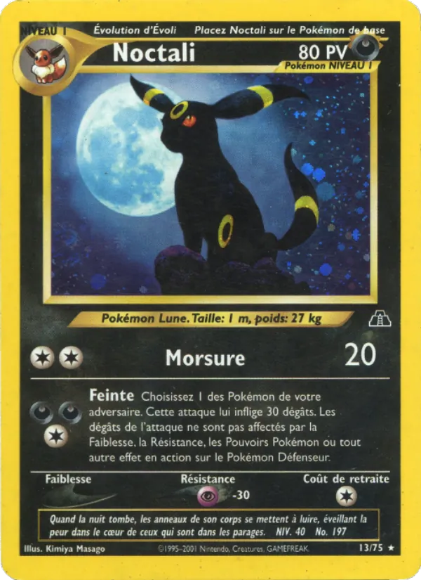 Carte Noctali 13/75 – Neo Discovery