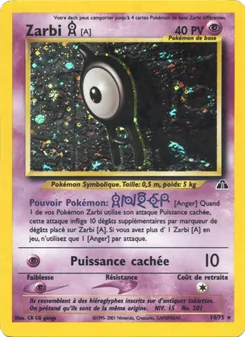 Carte Zarbi A 14/75 – Neo Discovery
