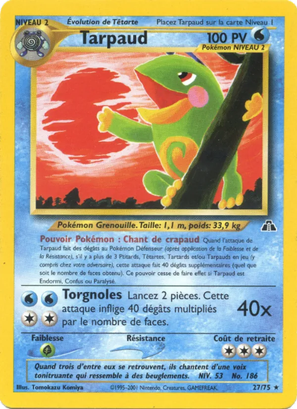 Carte Tarpaud 27/75 – Neo Discovery