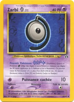 Carte Zarbi D 47/75 – Neo Discovery