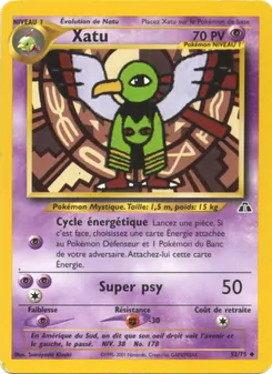Carte Xatu 52/75 – Neo Discovery