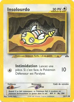Carte Insolourdo 54/75 – Neo Discovery