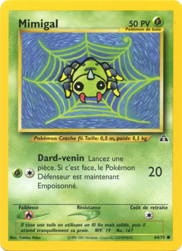 Carte Mimigal 64/75 – Neo Discovery