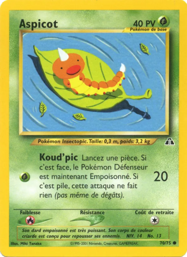 Carte Aspicot 70/75 – Neo Discovery