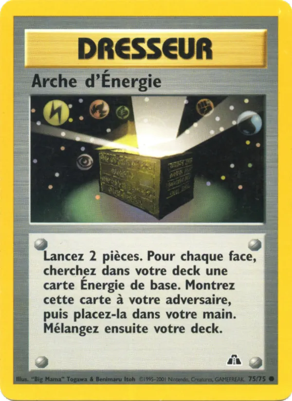Carte Arche d'Énergie 75/75 – Neo Discovery