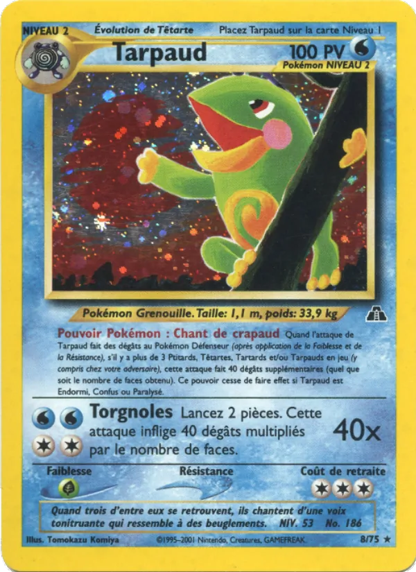 Carte Tarpaud 8/75 – Neo Discovery