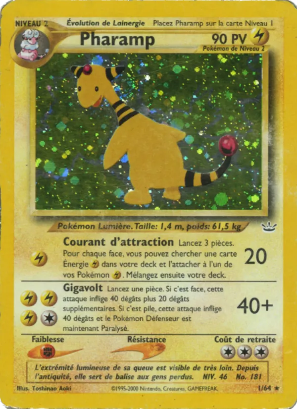 Carte Pharamp 1/64 – Neo Revelation